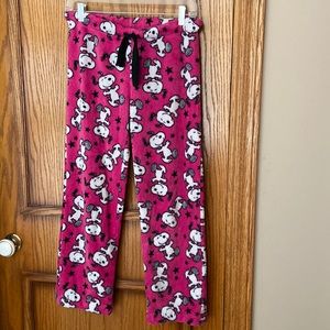 peanuts snoopy pajama bottoms / pj